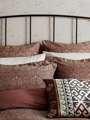 Morris & Co Red Crown Imperial Duvet Duvet Cover - Image 2 of 3