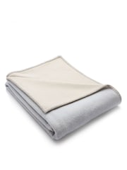 Hug Rug Blue Luxury Wool Throw - Image 3 of 4