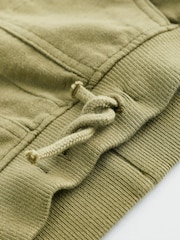 Khaki Green/Cream Baby Cargo Joggers 2 Pack - Image 5 of 7