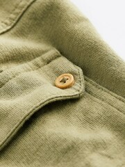 Khaki Green/Cream Baby Cargo Joggers 2 Pack - Image 7 of 7