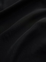 Black Signature Embroidered Sheer Slip - Image 7 of 7