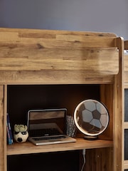 Oak Effect Bronx Kids High Sleeper Bed Frame - Image 4 of 10