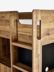 Oak Effect Bronx Kids High Sleeper Bed Frame - Image 6 of 10