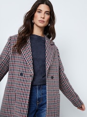 Another Sunday Formal Coat In Heritage Check Wool Blend In Brown - Image 2 of 7