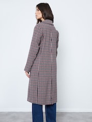 Another Sunday Formal Coat In Heritage Check Wool Blend In Brown - Image 4 of 7