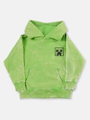 Angel & Rocket Green Minecraft Hoodie - Image 4 of 6
