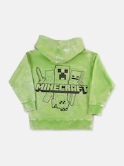 Angel & Rocket Green Minecraft Hoodie - Image 5 of 6