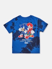 Angel & Rocket 100% Cotton Sonic Graphic Tie Dye T-Shirt - Image 3 of 4