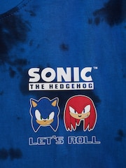 Angel & Rocket 100% Cotton Sonic Graphic Tie Dye T-Shirt - Image 4 of 4