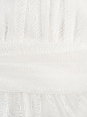 Angel & Rocket White Dot Mesh Boho Elise Maxi Dress - Image 5 of 5