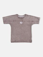 Angel & Rocket Grey Evan Acid Wash T-Shirt - Image 3 of 5