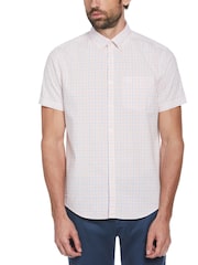 Original Penguin Pink Short Sleeves Linen Blend Shirt - Image 1 of 1