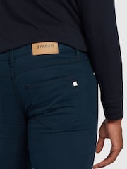 Farah Blue Endmore Twill Chinos - Image 4 of 5