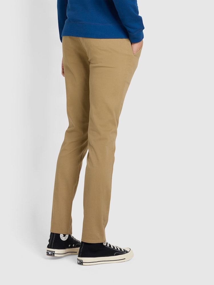Farah Blue Endmore Twill Chinos - Image 2 of 4