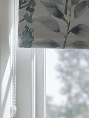 Blue Ready Made Blackout Roller Blind Isla Floral - Image 4 of 7