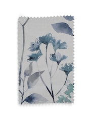 Blue Ready Made Blackout Roller Blind Isla Floral - Image 7 of 7