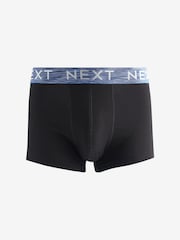 Schwarz/Silber mit meliertem Bund - Boxershorts - Bild 3 von 7