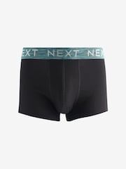 Schwarz/Silber mit meliertem Bund - Boxershorts - Bild 4 von 7