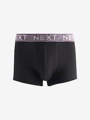 Schwarz/Silber mit meliertem Bund - Boxershorts - Bild 5 von 7