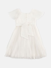 Weiß - Angel & Rocket Ballerina Plissiertes Kleid für besondere Anlässe mit Schleife - Bild 14 von 14