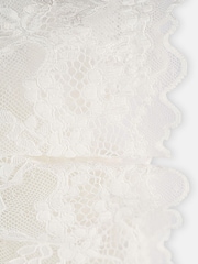 Angel & Rocket Cream Alice Lace Sleeve Satin Bridesmaid Dress - Image 5 of 5
