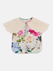 Angel & Rocket Darcy Bedruckte Web-Top mit Cape-Kragen - Bild 2 von 4
