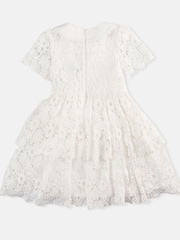 Angel & Rocket Mavea White Lace Tiered Dress - Image 16 of 17