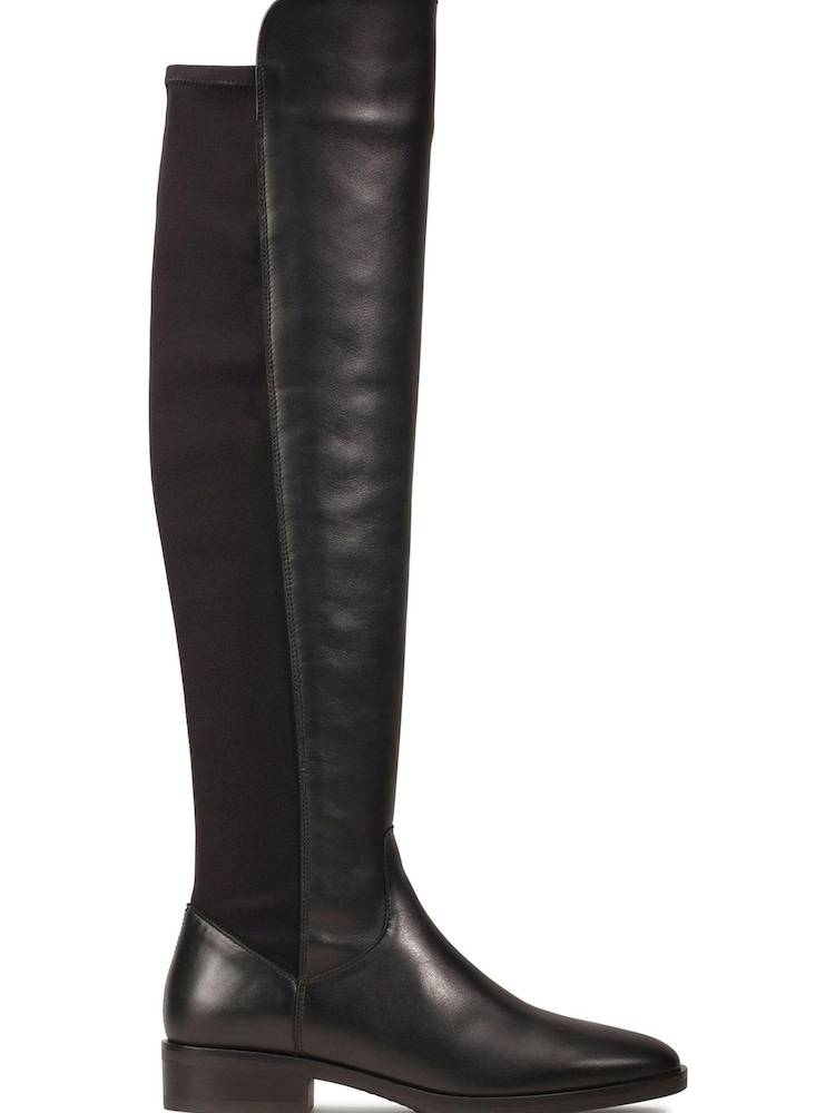 Clarks Black Leather Pure Caddy Boots - Image 1 of 7