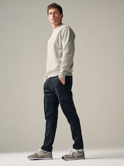 Black Motionflex Stretch Cargo Trousers - Image 3 of 10