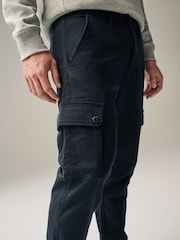 Black Motionflex Stretch Cargo Trousers - Image 6 of 10