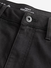 Black Motionflex Stretch Cargo Trousers - Image 9 of 10