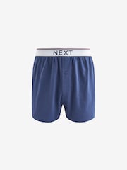 Red/Blue/White/Grey 4 pack Boxers - Image 2 of 7