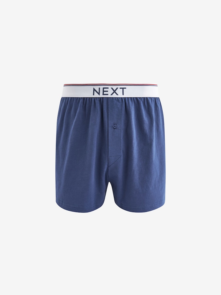 Red/Blue/White/Grey 4 pack Boxers - Image 2 of 7