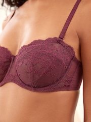 Plum Purple/Green Non Pad Strapless Bras 2 Pack - Image 10 of 14