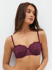 Plum Purple/Green Non Pad Strapless Bras 2 Pack - Image 5 of 14