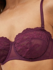 Plum Purple/Green Non Pad Strapless Bras 2 Pack - Image 8 of 14