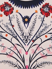 Reiss Ivory Ania Senior Floral Printed Dress - Image 7 of 7
