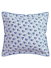 V&A Blue Swanwick Square Pillowcase - Image 3 of 3