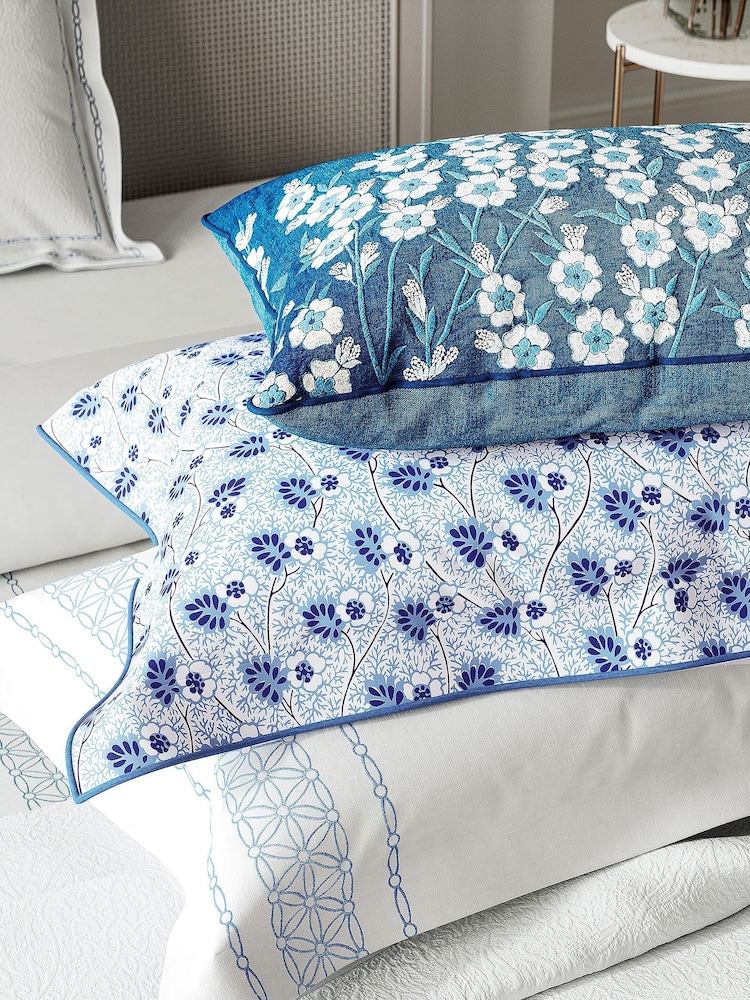V&A White Ninua Duvet Cover - Image 3 of 3