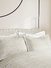 V&A Natural Kerala Oxford Pillowcase - Image 1 of 3