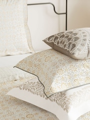 V&A Natural Kerala Duvet Cover - Image 2 of 2