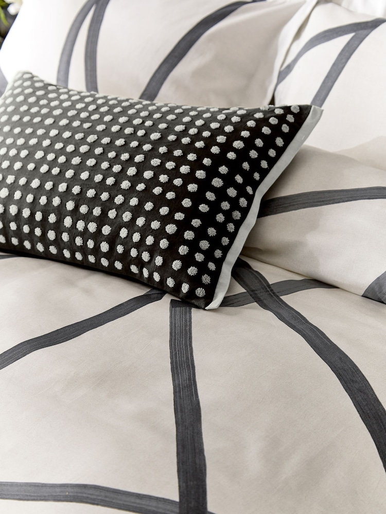 Harlequin Cream 100% Cotton Sumi Duvet Cover - Image 4 of 4