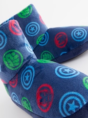 Marvel Blue Warm Lined Slipper Boots - Image 7 of 7