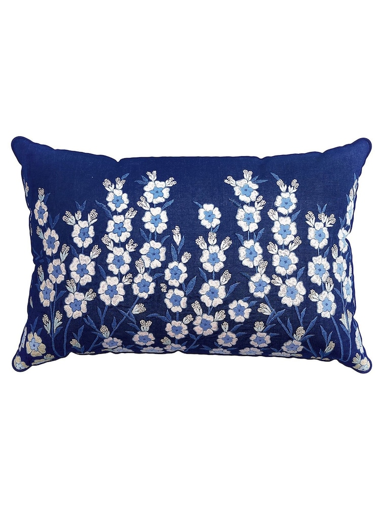 V&A Blue Baroque Swanick Cushion - Image 4 of 4