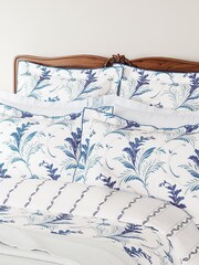 V&A Blue Baroque Oxford Pillowcase - Image 1 of 3