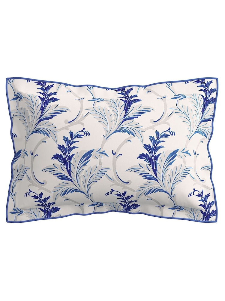 V&A Blue Baroque Oxford Pillowcase - Image 3 of 3