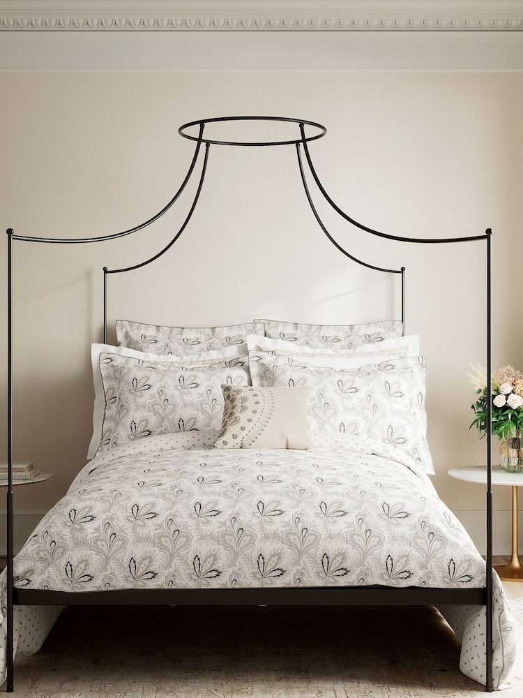 V&A Natural Aarya Duvet Cover - Image 1 of 3