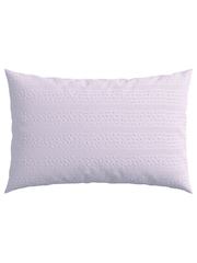 Helena Springfield Pink Ruffled Stripe Duvet Cover and Pillowcase Set - Image 4 of 4