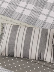Helena Springfield Grey Classic Stripe Cushion - Image 1 of 5