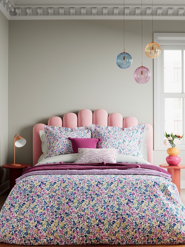 Helena Springfield Purple Minnie 100% Cotton Cushion - Image 2 of 5